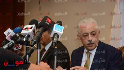صور| طارق شوقي يستعرض خطة تطوير قطاع التعليم