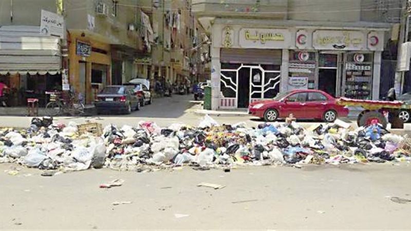 تراكم القمامة 