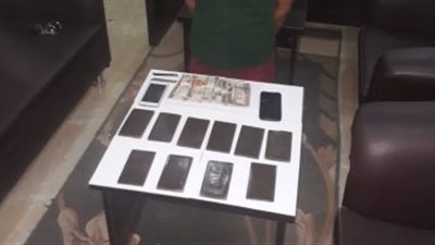 ديلر المطرية فى قبضة أمن القاهرة 