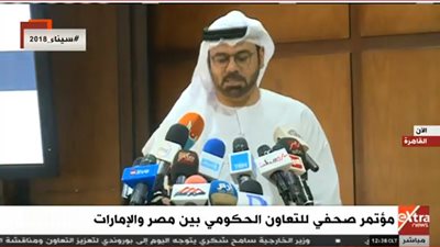 القرقاوي: فضل مصر على الإمارات كبير وسنعزز التعاون بين الحكومتين 