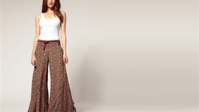 طرق ارتداء السراويل الواسعة لقصيرات القامة بطريقة شيك ومميزة