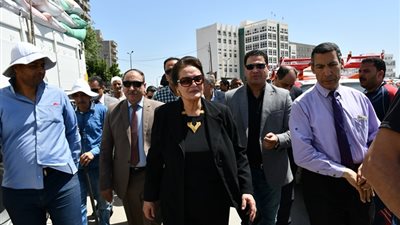 صور| محافظ البحيرة: توريد 9 آلاف طن قمح لشون وصوامع 