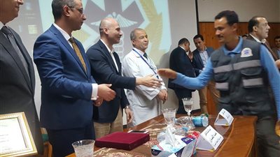 صور| المؤتمر الطبى الأول للمسعفين فى المستشفى الدولى بحضور محافظ الدقهلية