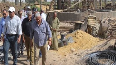 جولة محافظ الأقصر التفقدية لمتابعة المصالح الخدمية بمدينة الزيني