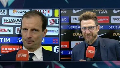 أليجري يتمني صعود روما إلي نهائي دوري أبطال أوروبا