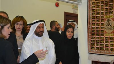 صور| افتتاح معرض المنتجات الوطنية بالمركز المصري التجاري في الشارقة