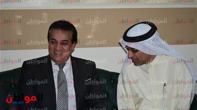 صور| وزير التعليم العالي والسفير الإماراتي في زيارة لمستشفى أبو الريش الياباني