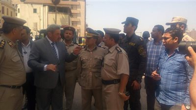 صور|جولة تفقدية لمدير أمن الدقهلية بالمنصورة