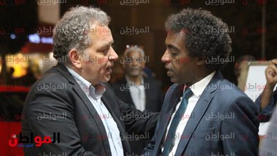 صور| عزاء والد رئيس قصور الثقافة يجمع نجوم الفن والسياسة