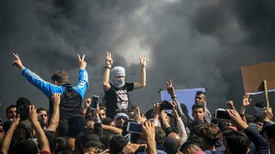 بث مباشر للاشتباكات بين الفلسطينيين والاحتلال بخانيونس الآن 