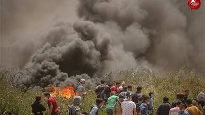 بث مباشر للمواجهات بين الفلسطينيين والاحتلال بمدينة الخليل فى جمعة 