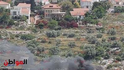 عاجل.. الصور الأولى للاشتباكات بين الفلسطينيين والاحتلال برام الله 