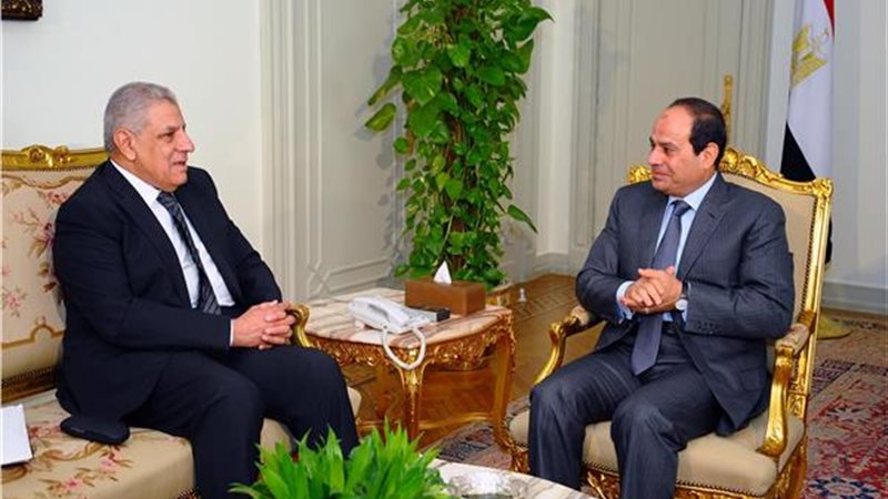 السيسي وابراهيم محلب