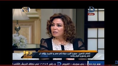 فيديو| إلهام شاهين: لم نقف بجانب سوريا كما يجب!!