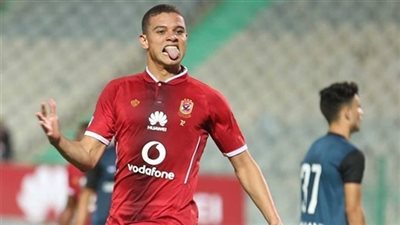سعد سمير يسجل الهدف الأول للأهلي على حساب بتروجت