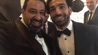 مجدي عبد الغني يؤازر محمد صلاح في حفل الأفضل