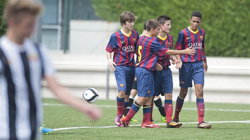 لاعبو برشلونة