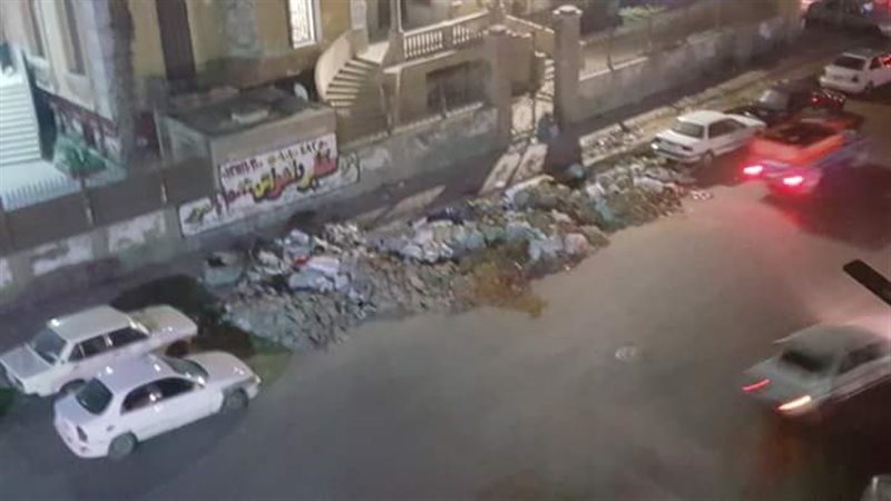 تراكم القمامة 