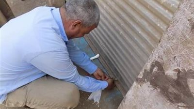 اغلاق 3 منشات بدون ترخيص ببنى مزار بالمنيا