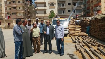 توريد 34 ألف طن قمح داخل 25 شونة في الغربية