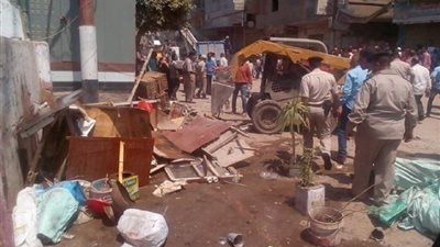 صور|  ضبط 1068 مخالفة إشغالات في حملة انضباطية بـ