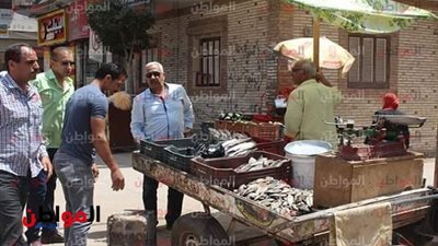 صور| حملة مكبرة لرفع التعديات على الطريق العام بالمنصورة
