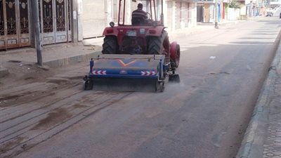 رفع 30 طن قمامة في حملة نظافة مكبرة بمدينة أشمون