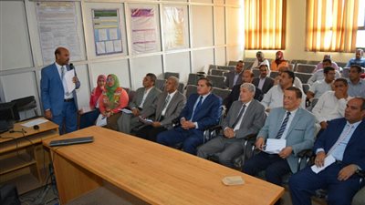 اختيار أفضل مدينة وقرية في الحفاظ علي البيئة بجامعة سوهاج