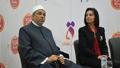 فيديو وصور| الشيخ جابر طايع: مايا مرسي لفتت أنظار الجميع للمرأة المصرية