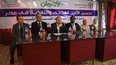 تسليم مشروعات صغيرة للمستحقين ضمن برنامج تحسين الأمن الغذائي
