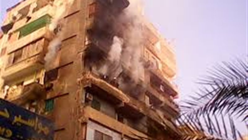 السيطرة على حريق-برج