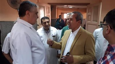 وكيل وزارة الصحة بالدقهلية يتفقد مستشفى ميت غمر المركزى 