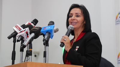 مايا مرسي تشارك بمؤتمر 