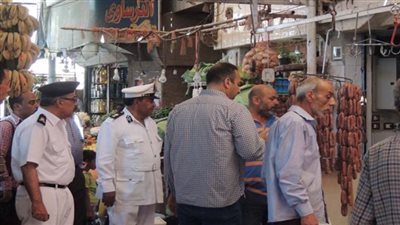 ضبط مواد غذائية فاسدة خلال حملة تموينية مكبرة بالقليوبية