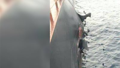 التحالف العربي: القوات عاينت انفجار السفينة التركية من الداخل والخارج