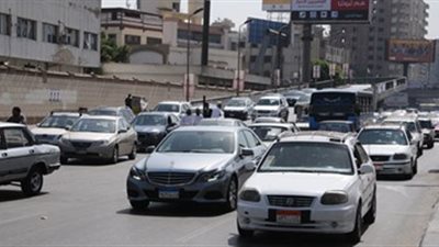 الحالة المرورية| كثافات متوسطة بشوارع وميادين القاهرة والجيزة