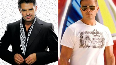 عمرو دياب وراغب علامة يشعلان حفل زفاف باسل سماقيه