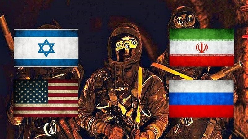 روسيا وإيران وأمريكا