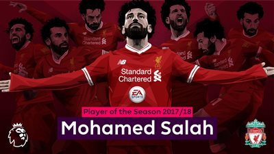 أول تعليق من محمد صلاح بعد تتويجه بجائزة أفضل لاعب في البريميرليج
