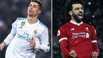 صورة| محمد صلاح يداعب كرستيانو رونالدو على 