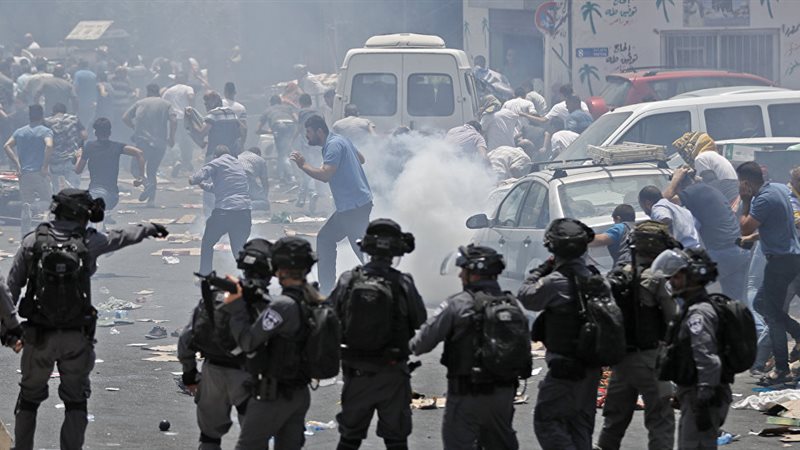 مواجهات الفلسطينيين