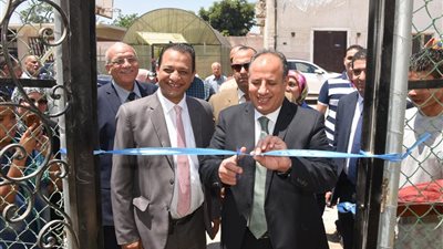 صور| محافظ الإسكندرية يفتتح أعمال تطوير عنابر الأطفال المودعين بدار الرعاية