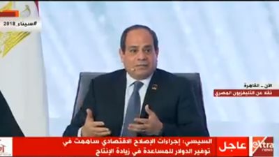 الرئيس السيسي: 