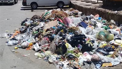 صور| أهالي المنصورة يشكون انتشار القمامة بمنطقة الدراسات 