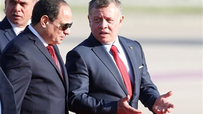عاجل.. الرئيس السيسي يبحث الأوضاع الإقليمية مع ملك الأردن 