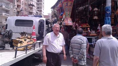 ازالة 221 حالة إشغالات وتعديات بالقليوبية  