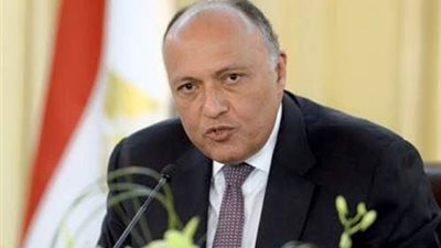 سامح شكري: الدولة الفلسطينية وعاصمتها القدس الشرقية حق ثابت