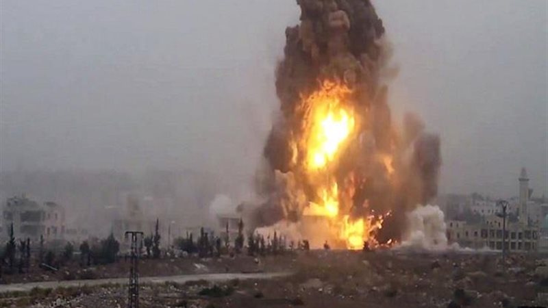 دوي انفجار