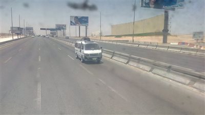 صور| سيولة مرورية بطريق المحور وكرداسة