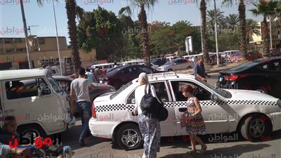 صور| شلل مروري في شوارع الطالبية والهرم